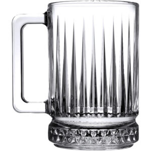 Bierglas/Henkelbecher aus Glas, Serie Elysia von Stalgast, 310 ml, 2 Stück