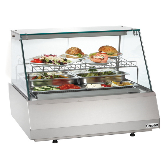 Bartscher Kalte Theke 2/1 GN, Kantglas