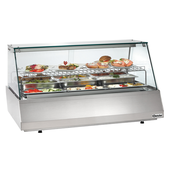 Bartscher Kalte Theke 3/1 GN, Kantglas