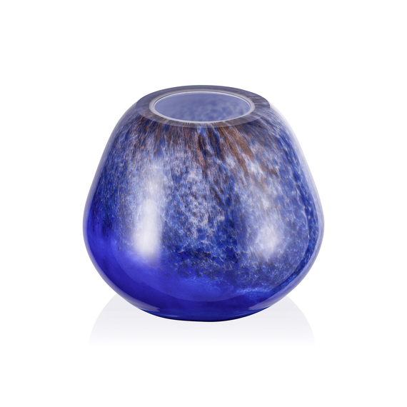 Yuyu Fusion Blue, Ø 15 cm, Höhe 13 cm, Glas