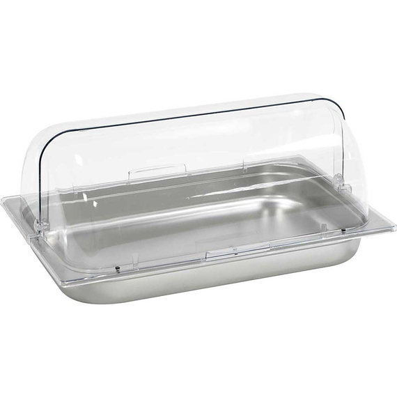 Sunnex Rolltop-Haube GN 1/1 aus Polycarbonat