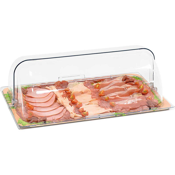 Sunnex Rolltop-Haube GN 1/1 aus Polycarbonat