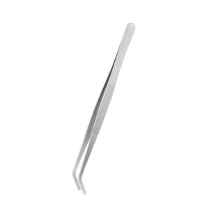 Küchenpinzette gebogen L. 250 mm
