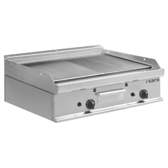 SARO Gas-Griddleplatte Tisch E7/KTG2BBM