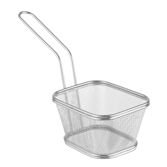 Hendi Miniatur-Frittierkörbe stapelbar, 130x115x(H)80mm