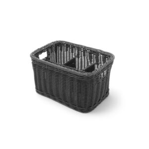 Hendi Besteckkorb, Schwarz, 260x180x(H)150mm