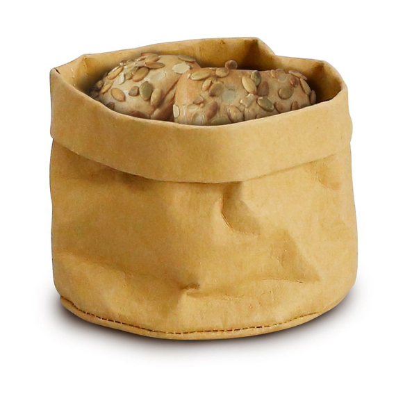 Hendi Brottasche aus Papier, Beige, 170x170x(H)150mm