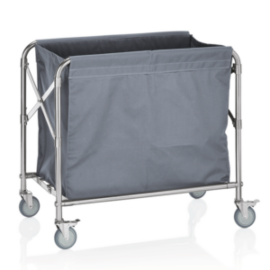 Was Germany Wäschewagen, 80 x 50 x 85 cm, Edelstahl, Nylon