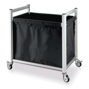 Was Germany Wäschewagen, 94 x 65 x 105 cm, Aluminium, Polyesterfaserstoff