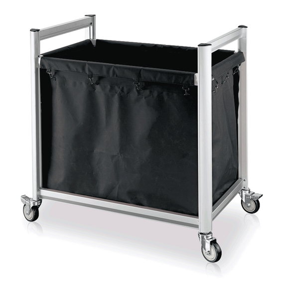 Was Germany Wäschewagen, 94 x 65 x 105 cm, Aluminium, Polyesterfaserstoff