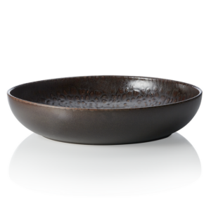 Rockzzero Schale, Ø 33 cm, 3 ltr., metallic brown, Steinzeug
