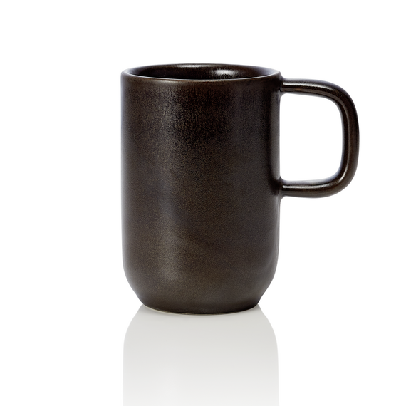 Rockzzero Becher Set, 300 ml, metallic brown, Set á 6 Stück, Steinzeug