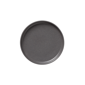 Rockzzero Teller Set, flach, Ø 22 cm, stone grey, Set á 6 Stück, Steinzeug