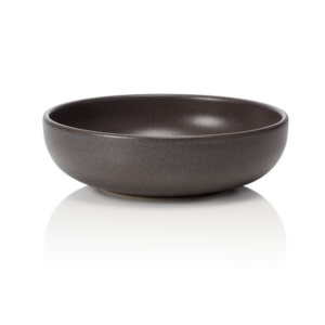 Rockzzero Schale Set, tief, Ø 16 cm, 0,4 ltr., stone grey, Set á 6 Stück, Steinzeug