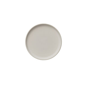 Rockzzero Teller Set, flach, Ø 17,5 cm, light rock, Set á 6 Stück, Steinzeug