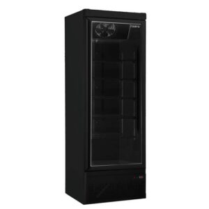 SARO Tiefkühlschrank m. Glastür Modell GTK 560, schwarz