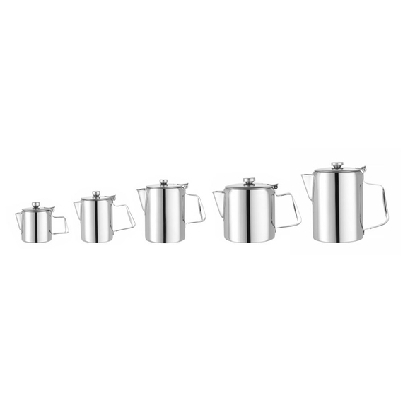 Hendi Kaffee-/Teekanne mit Klappdeckel, 1,4L, ⌀126x(H)185mm