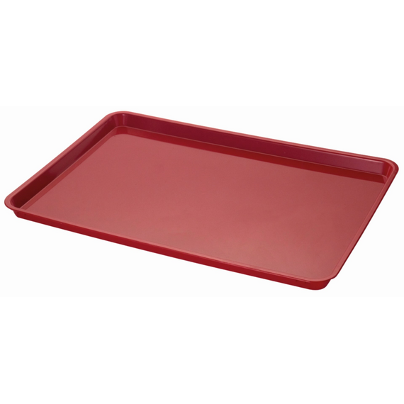 SARO ABS Tablett 600 x 400, Farbe: Rot, VPE 20