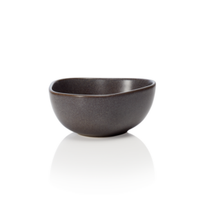 Rockzzero Schale Set, tief, Ø 11,5 cm, 0,2 ltr., stone grey, Set á 6 Stück, Steinzeug