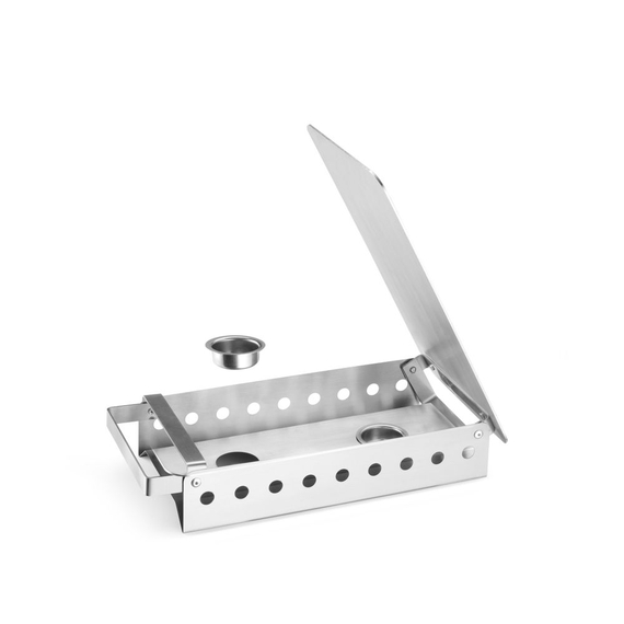 Hendi Speisenwärmer mit 2 Teelichthaltern, 330x180x(H)65mm