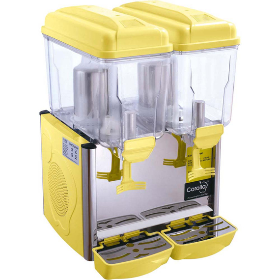 Getränkedispenser für Kaltgetränke, 2 x 12 Liter