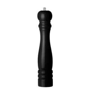 Hendi Pfeffermühle aus Holz, Schwarz, ⌀60x(H)315mm