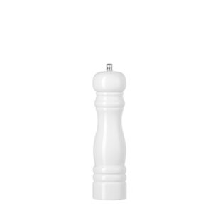 Hendi Salzmühle aus Holz, Weiß, ⌀55x(H)215mm