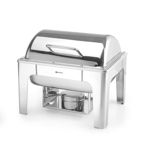 Hendi Chafing Dish GN 1/2, Spiegelglanz, Profi Line, 4L, 365x345x(H)345mm