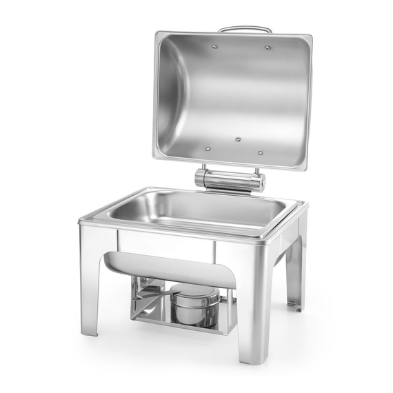 Hendi Chafing Dish GN 1/2, Spiegelglanz, Profi Line, 4L, 365x345x(H)345mm