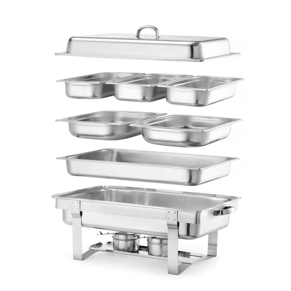 Hendi Chafing Dish Gastronorm 1/1, Kitchen Line, 9L, 585x385x(H)315mm