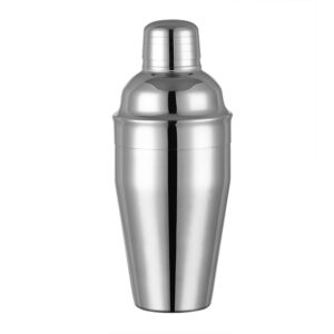 Cocktailshaker Premium, 0,550 Liter, Edelstahl, poliert