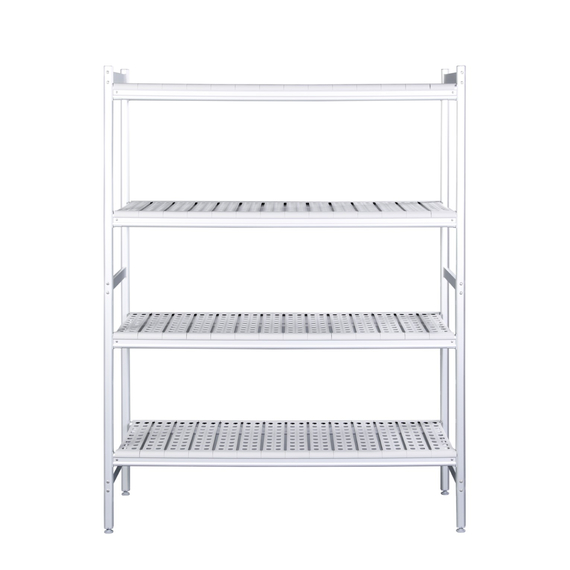 SARO Alu- Regalboden mit Kunstoffrosten 475x798mm