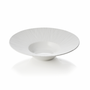 Maya Pastateller Set SHIRO, Ø 24 cm, 110 ml, weiß, Set á 3 Stück, Porzellan