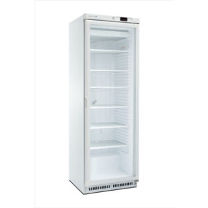 SARO Tiefkühlschrank, Glastür -weiß, ACE 430 CS PV