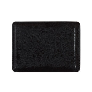 Was Germany Teller Set VIDA NIGHT, flach, 23 x 17 cm, night, Set á 6 Stück, Porzellan