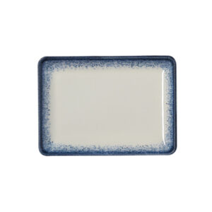 Was Germany Teller Set VIDA MARINA, flach, 18 x 13 cm, marina, Set á 6 Stück, Porzellan