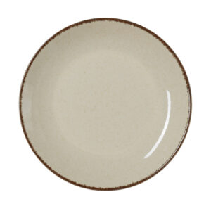 Was Germany Teller Set SMILLA SAND, flach, Ø 27 cm, sand, Set á 6 Stück, Porzellan