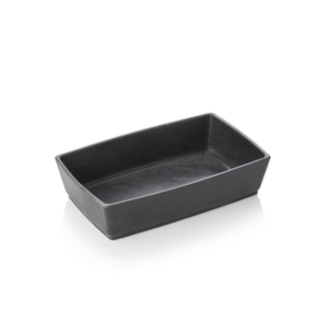 Was Germany Buffetschale, 27 x 17 x 7 cm, schwarz, Porzellan