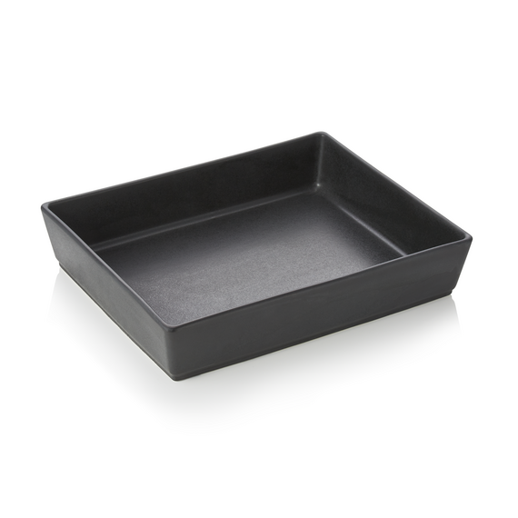 Was Germany Buffetschale, 32 x 26,5 x 7 cm, schwarz, Porzellan