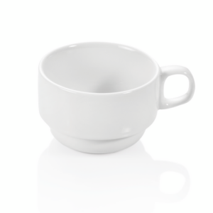 Was Germany Obertasse Set, Ø 8 cm, 180 ml, Set á 12 Stück, Porzellan