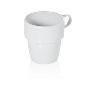 Was Germany Becher Set, konisch, Ø 8 cm, 250 ml, Set á 6 Stück, Porzellan