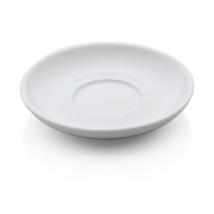 Was Germany Cappuccino Untertasse Set ITALIA WHITE, für 4999 020, Set á 6 Stück, Porzellan