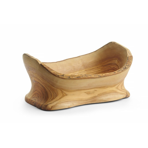 Hendi Dekorative Schale aus Olivenholz, 365x200x(H)290mm