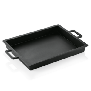 Was Germany Bräter mit 2 angegossenen Seitengriffen, 55 x 43,5 x 6,5 cm, Gusseisen