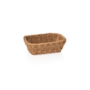 Weaver Pro Korb Tischkörbe, 19 x 13 x 6 cm, beige, Polypropylen