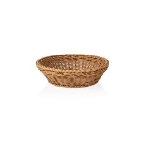 Weaver Pro Korb Tischkörbe, Ø 29 cm, Höhe 7 cm, beige, Polypropylen