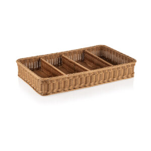 Weaver Pro GN Besteckkorb 1/1 Systemkörbe, beige, Polypropylen