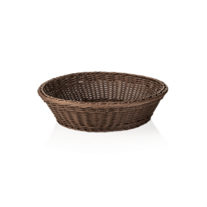 Weaver Pro Korb Systemkörbe, Ø 37 cm, Höhe 9 cm, braun, Polypropylen