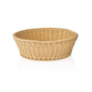 Weaver Pro Korb systemkörbe, Ø 42 cm, Höhe 12 cm, hellbeige, Polypropylen