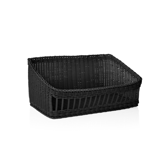 Weaver Pro Korb Systemkörbe, 60 x 40 x 27 cm, schwarz, Polypropylen